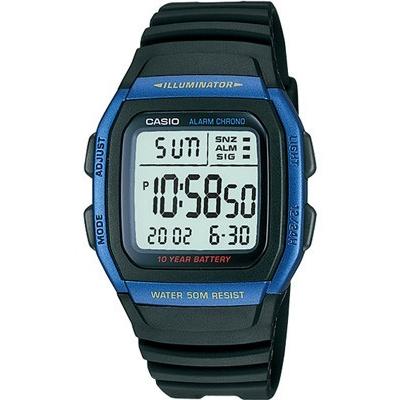 CASIO 腕時計 ライトブルー文字盤 5気圧防水 ランニングウォッチ CASIO カシオ スポーツウォッチ ランニング 5気圧