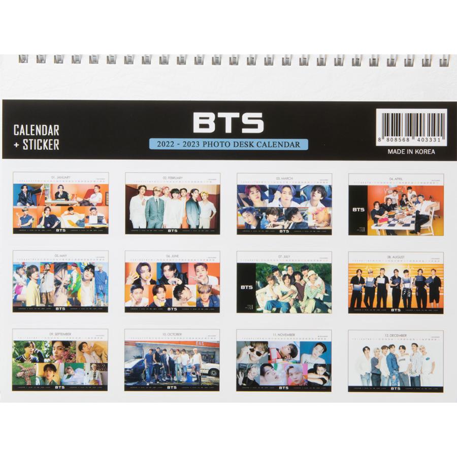 限定特典2点付き 防弾少年団 Bts 卓上カレンダー 22年 23年 年間カレンダー Desktop Calendar 日本国内発送 送料無料 レビュー特典付き Cl21 22 Bts Kselect 通販 Yahoo ショッピング
