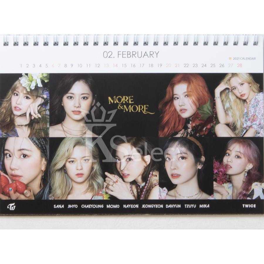 限定特典2点付き Twice トゥワイス 卓上カレンダー 21 22年 2年分 日本国内発送 送料無料 メンバー指定可のレビュー特典付き Cl21 22 Twice Kselect 通販 Yahoo ショッピング