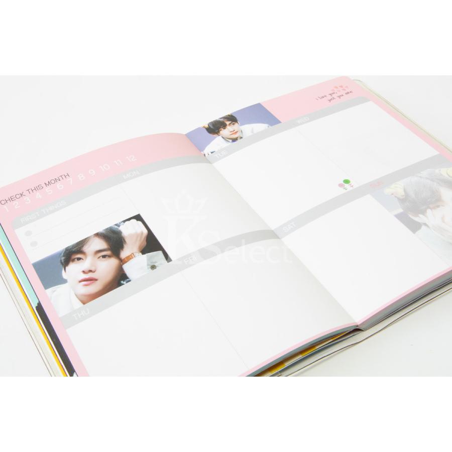 レビュー特典つき ）防弾少年団 BTS V キム・テヒョン スケジュール帳