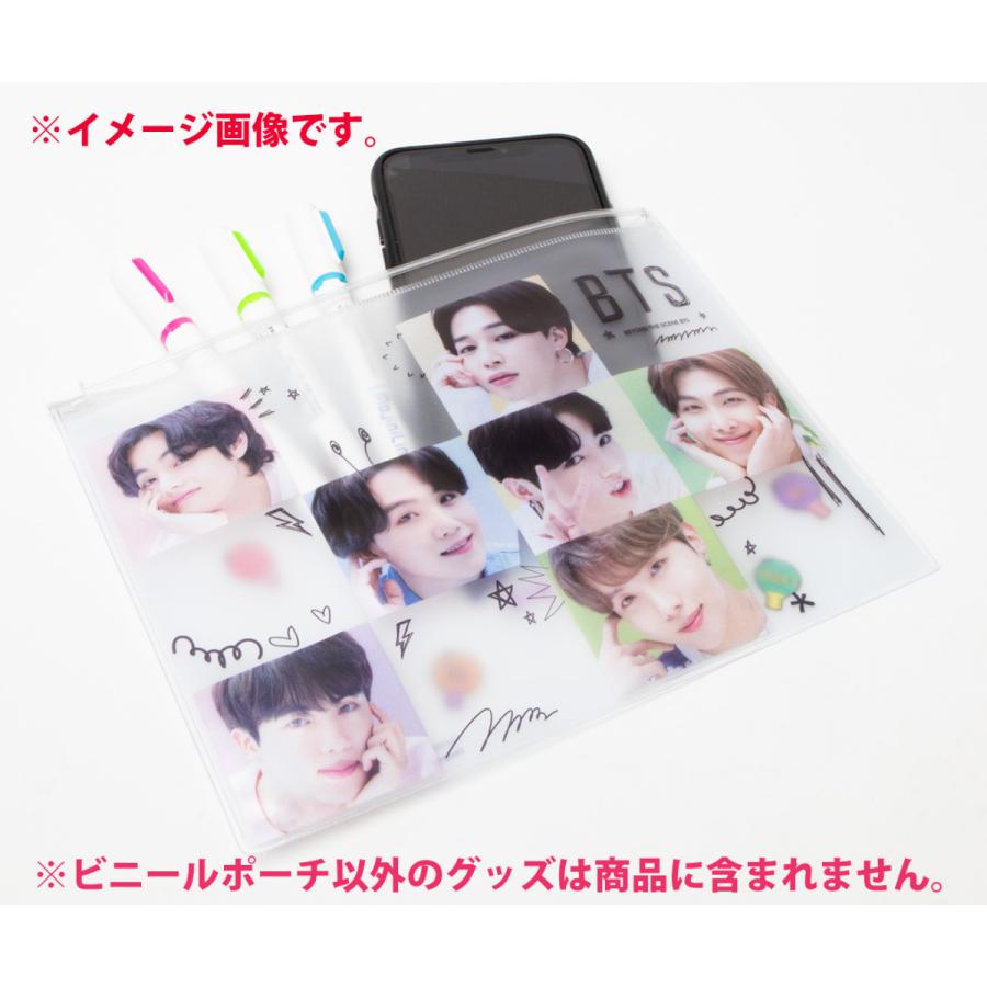 限定特典2点付き）防弾少年団 BTS ジミン ビニールポーチ 日本国内発送