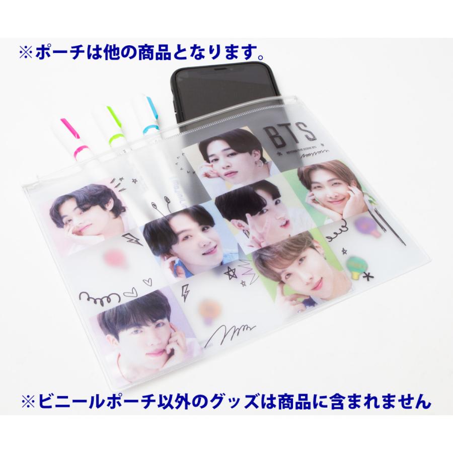 BTS JAPAN OFFICIAL FANCLUBテテ サイン入りミニポーチ BTS JAPAN OFFICIAL FANCLUBテテ サイン入りミニポーチ
