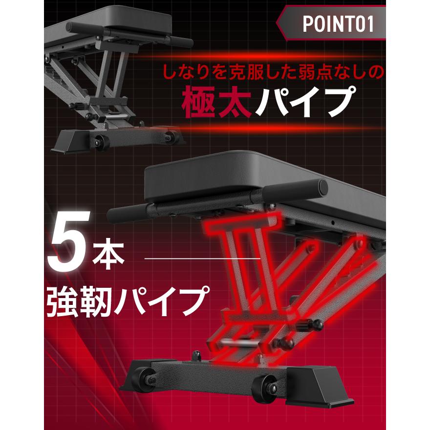 PROモデル】3WAYトレーニングベンチ デクラインベンチ インクライン 