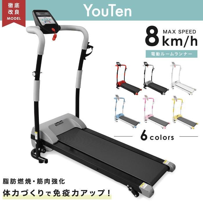 ルームランナー MAX8km 電動ルームランナー 家庭用 ウォーキングマシン 