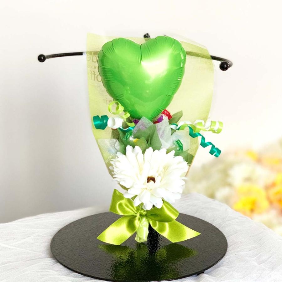 キャンディブーケ フラワー 発表会 手持ちブーケミニ ハートバルーン グリーン キャンディーブーケ Cb Heart G キャンディブーケmdebonbons 通販 Yahoo ショッピング