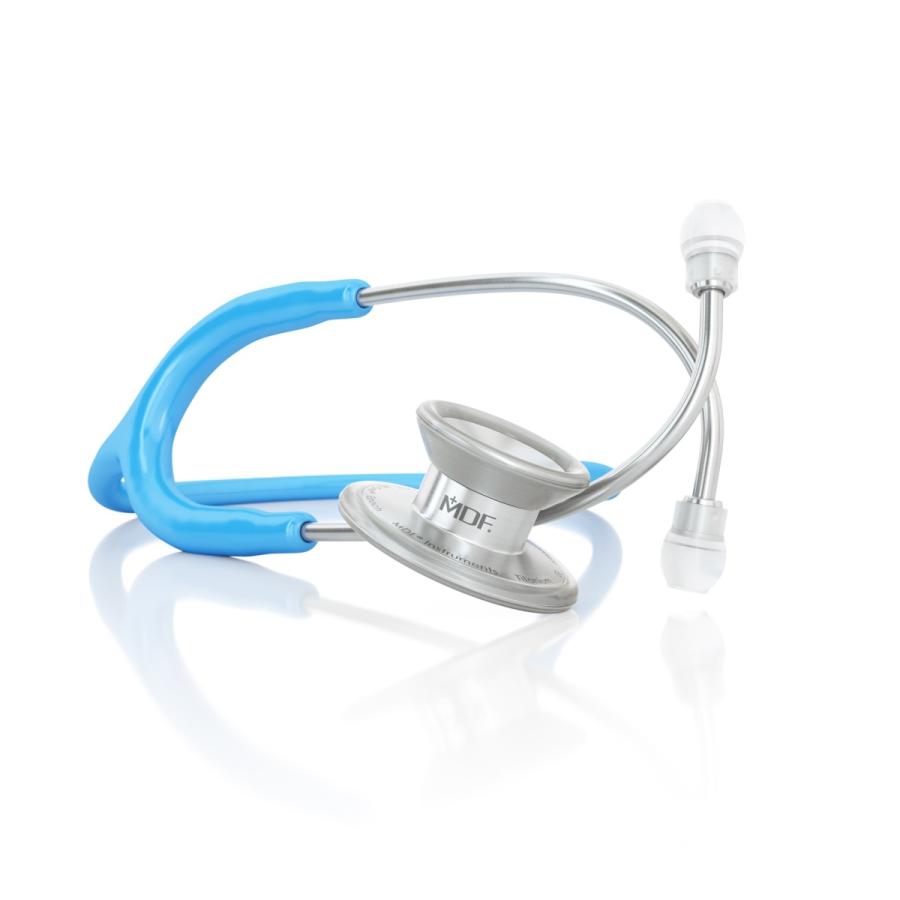 Mdf聴診器 Mdf777t14 ブライトブルー チタン合金デュアルヘッド聴診器 完売