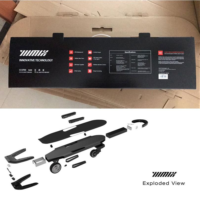 品質保証1年】電動スケートボード モーター出力400W