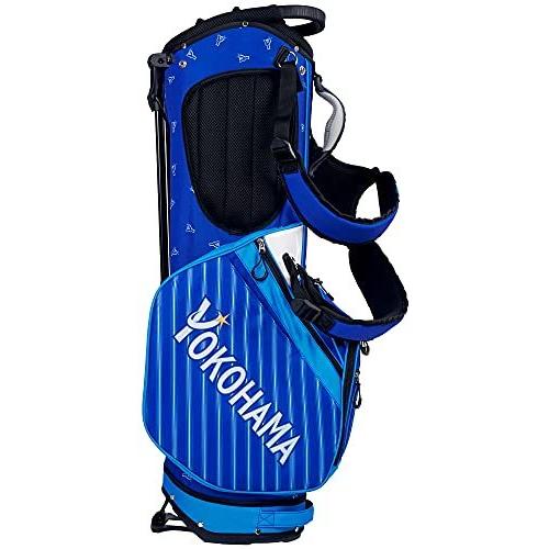 レザックス キャディバッグ 横浜DeNAベイスターズ 9.5型スタンドバッグ ブルー YBCB-1426 5型スタンドバッグ