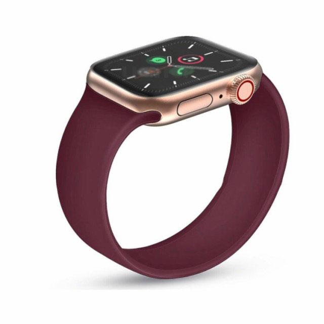 アップルウォッチ バンド ソロループ ベルト 一体型 バンド スポーツバンド シリコン ベルト Apple Watch バンド ベルト iWatch｜mdk-store｜11