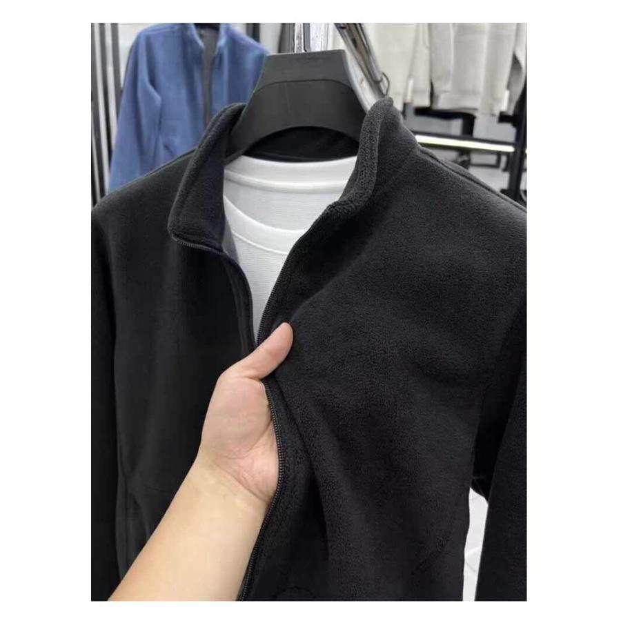 ジャケット 立ち襟 ボアフリースジャケット 冬 ボアフリース ブルゾン