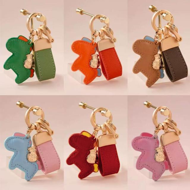 馬キーホルダー 縁起の良い馬と馬蹄 キーホルダー 2026年 午年 バッグ