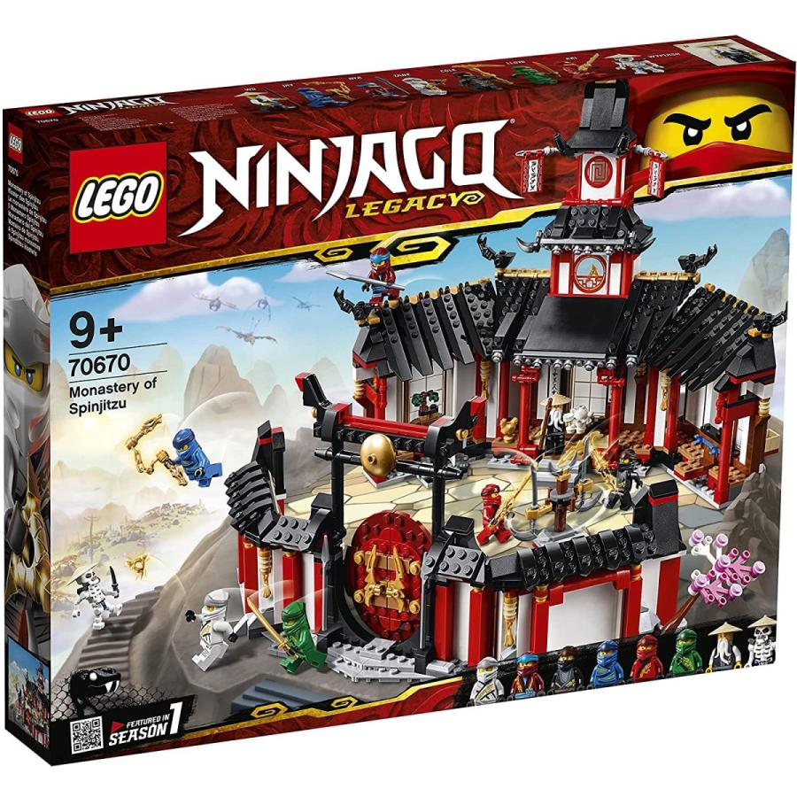 新品取扱店 LEGO NINJAGO レゴ(LEGO) ニンジャゴー ニンジャ道場 70670 : 難波