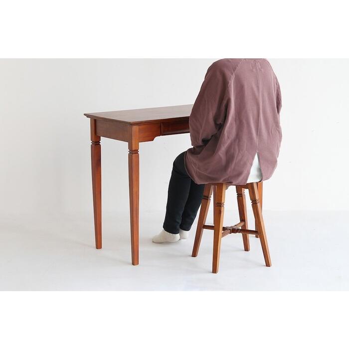 特価品限定10脚 栗材スツール(ピンホール有り)高さ43cm 丸椅子