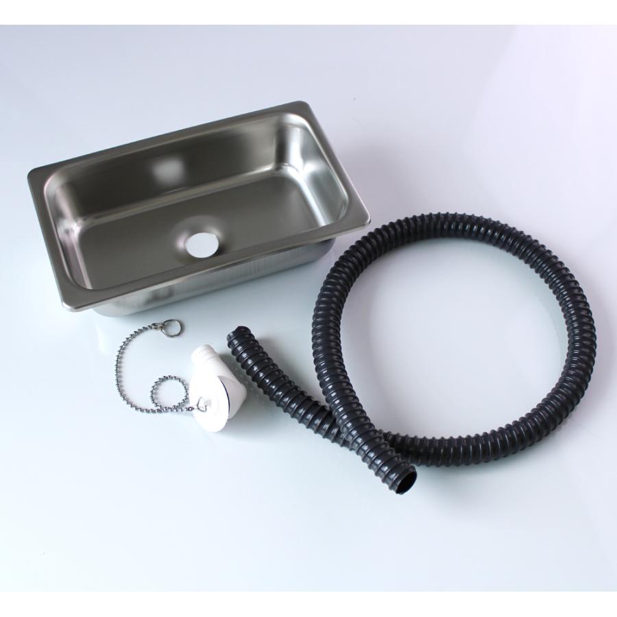 ミニミニシンクセット ステン 265×162H65 キャンピングカー