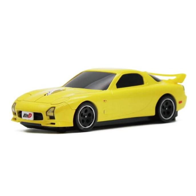 頭文字D』 FD18巻版 イエロー 無線マウス 高橋啓介 マツダ RX-7 FD3S型