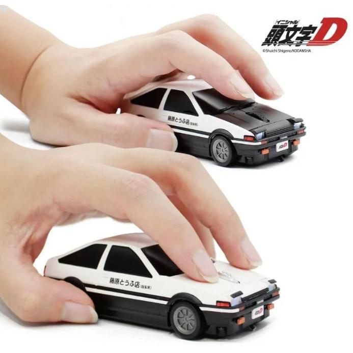 頭文字D トヨタ AE86 無線マウス 本体 無線マウス トヨタ AE86 『頭文字D』藤原とうふ店(自家用)仕様