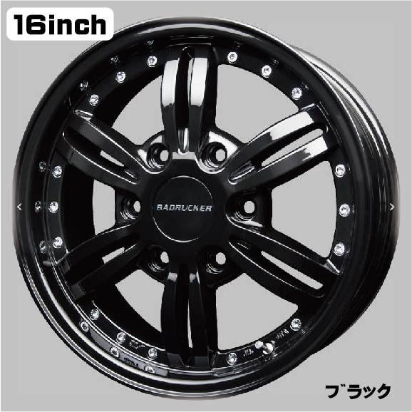 ハイエース200系415COBRA（ラブラーク）BADRUCKERバッドラッカー 415COBRA ハイエース ホイール BADRUCKER III 24POINTS バッドラッカー