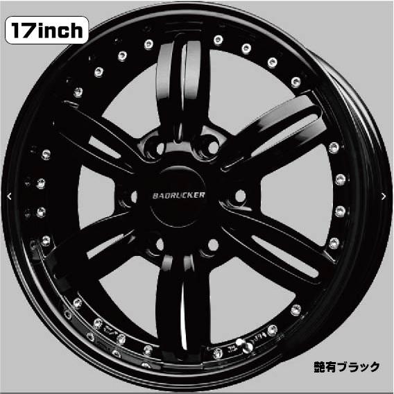 415COBRA ハイエース ホイール BADRUCKER III 24POINTS バッドラッカー