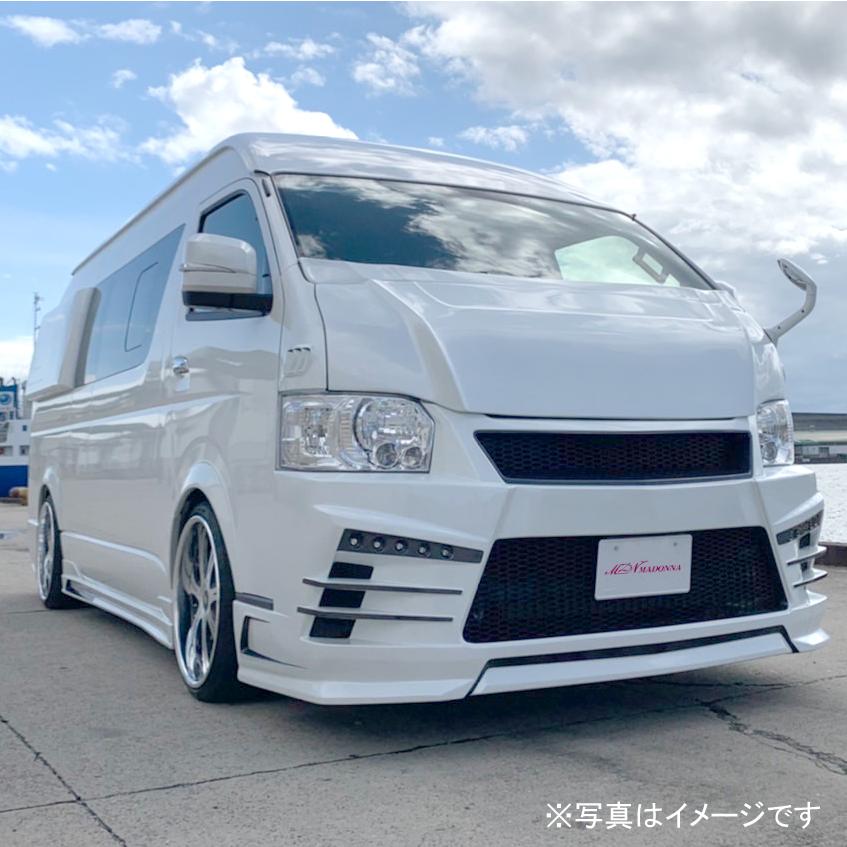 バットフェイス ワイパーガード単品 未塗装 ハイエース 200系 1型 2型
