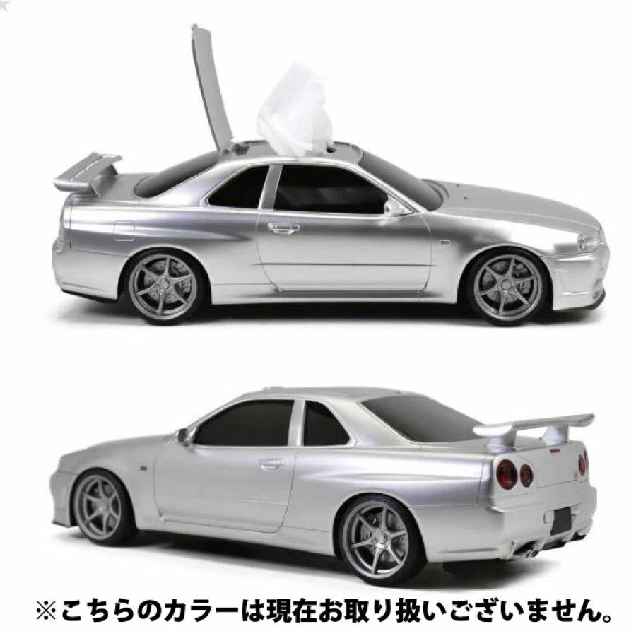 NISSAN 日産スカイライン GT-R BNR34型ウェットティッシュケース GTR