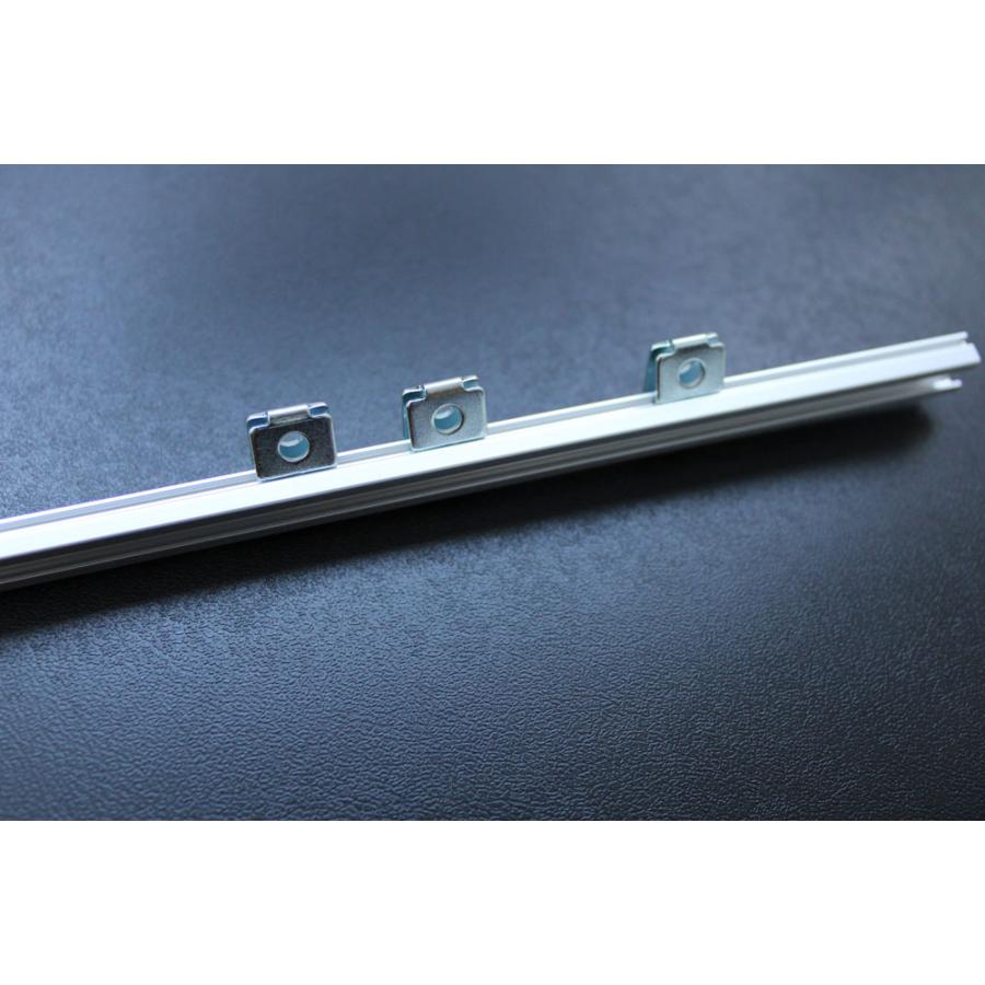 カーテンレール 単品販売 2メートル （2m×1本） カラー シルバー