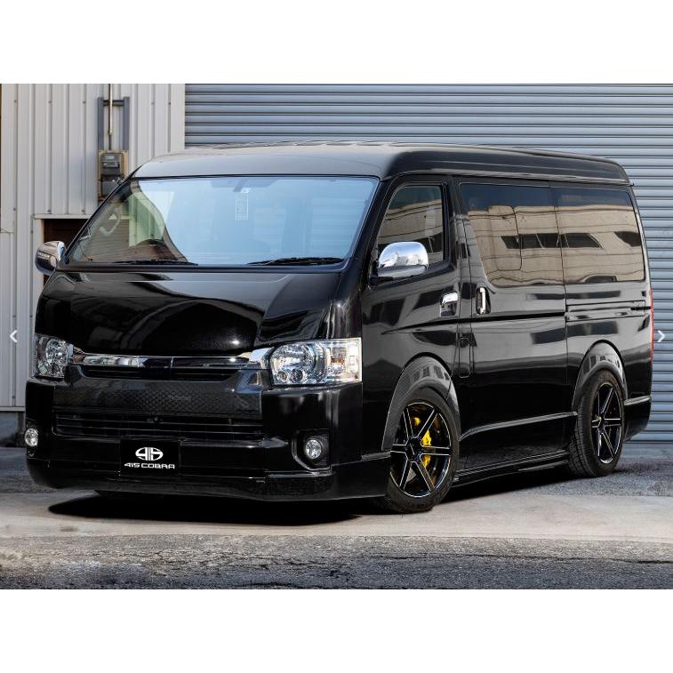 ハイエース２００系415コブラナロー、クリーンルック３Fスポイラー070仕上げ済 ハイエース200系415コブラナロー、クリーンルック3Fスポイラー070