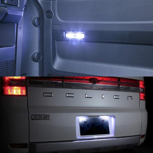 LED ルームランプ10点セット 三菱 デリカD5 白色 ホワイト 室内灯 専用
