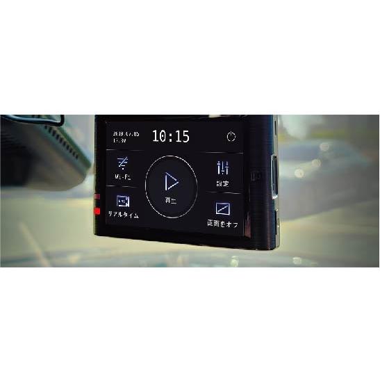 GDR ドライブレコーダー 2ch 前方 FHD HDR/後方 FHD（32GB）・GPS付属