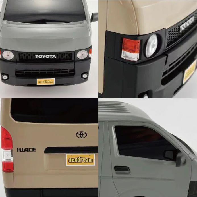 トヨタ ティッシュケース トヨタハイエース FD-classic 丸目