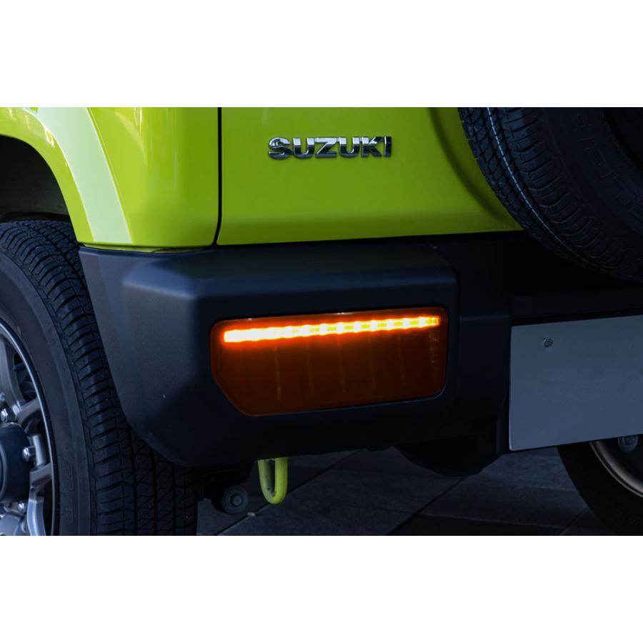 新型ジムニー・シエラ エムブロ サンダーテール フルLED スモークレンズ仕様 COLIN PROJECT Colin ジムニー エムブロ サンダーテール フルLED