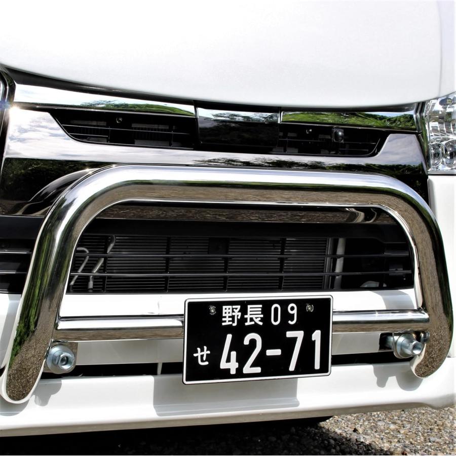 ハイエース 200系 カスタム バンパーガード グリルガード カンガルー
