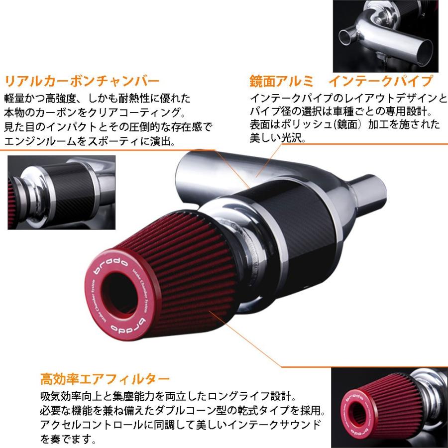 brado ハイパーチャンバーエアーインテークシステム 200系 brado ハイパーチャンバーエアーインテークシステム 200系