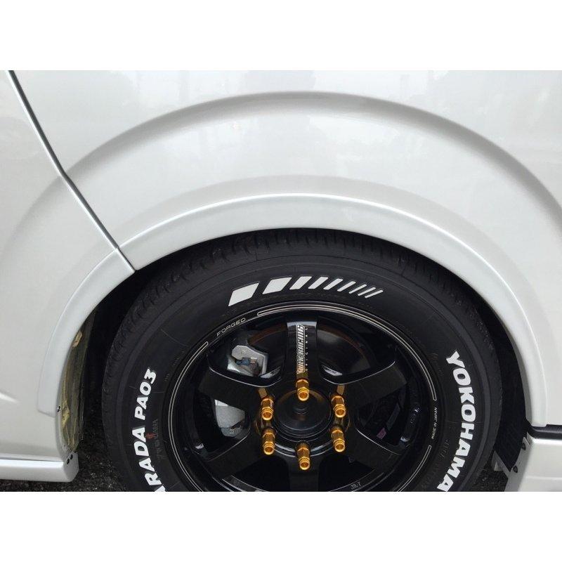 ハイエース200系 スタイリッシュフェンダー 車検対応品 標準 ハイエース200系 スタイリッシュフェンダー 車検対応品 標準