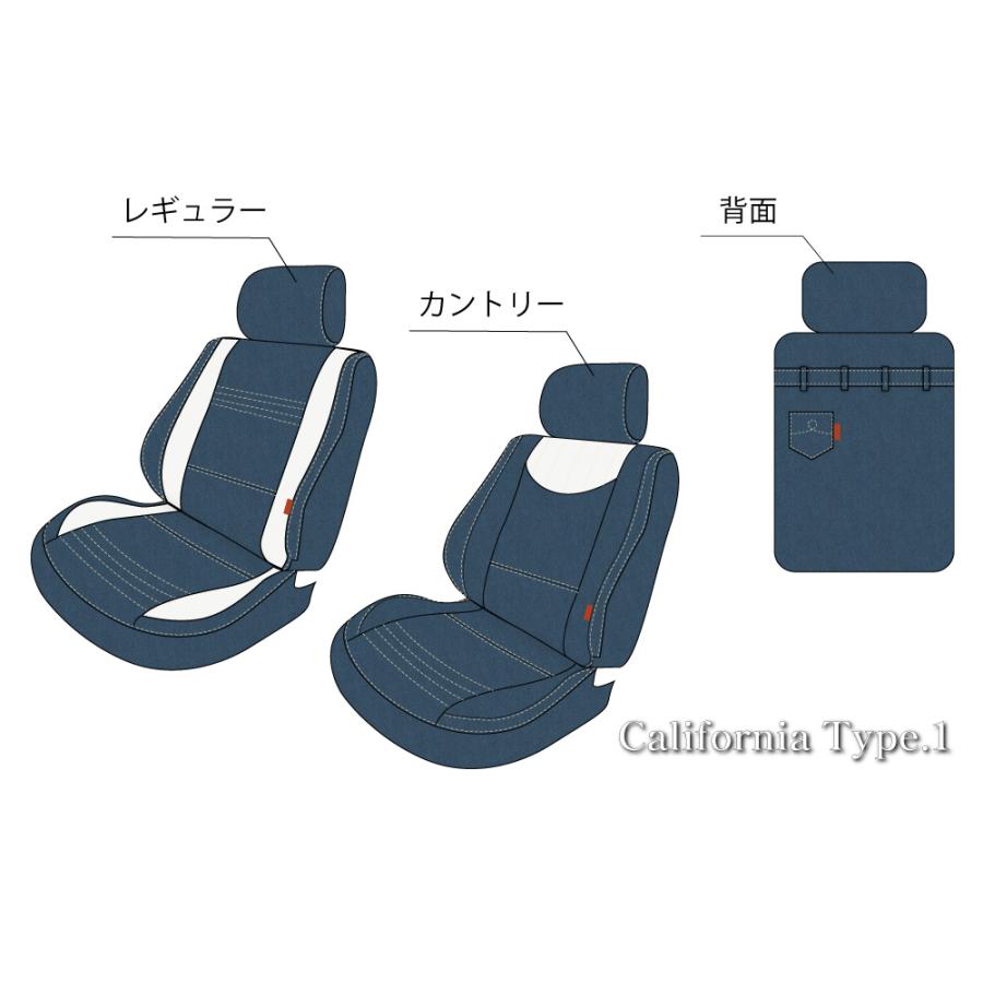 フルセット ワゴンGL用】ハイエース 200系 シートカバー デニム 4型
