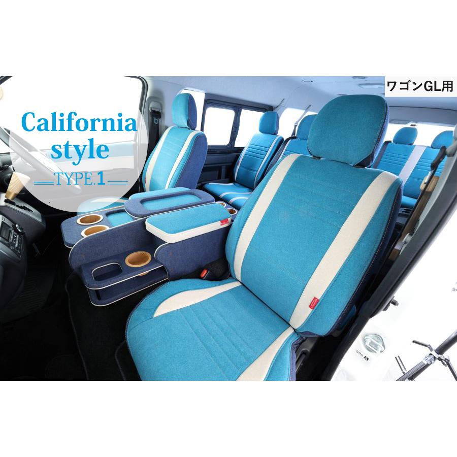 フルセット ワゴンGL用】ハイエース 200系 シートカバー デニム フルセット ワゴンGL用】ハイエース 200系 シートカバー デニム