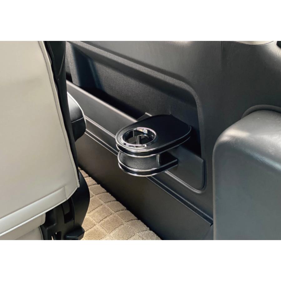 リアサイドカップホルダー LEGANCE レガンス カー用品 便利グッズ 車