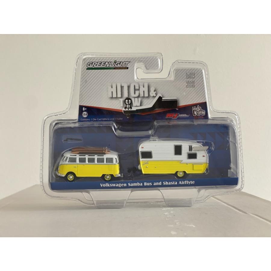 GREENLIGHT シャスタ shasta 1/24 トレーラー ミニカー 緑 GREENLIGHT