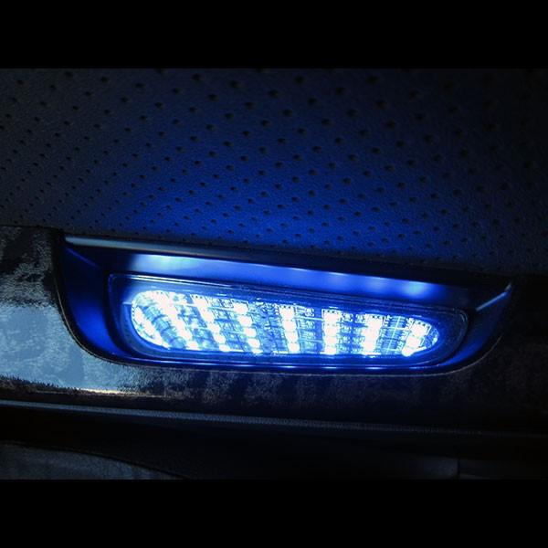 【未使用】200系 ハイエース ドアポケット イルミネーション 左右 【ブルー】 ハイエース 200系 LEDドアポケットイルミネーション : MDNマドンナ