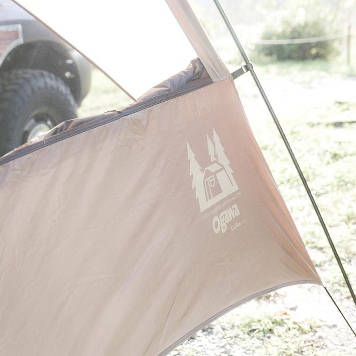 カーサイドタープAL-2 小川キャンパル OGAWA CAMPAL テント タープ キャンプ アウトドア ルーフ 紫外線対策 ハイエース 海水浴 オガワ グランピング｜mdnmadonna｜10