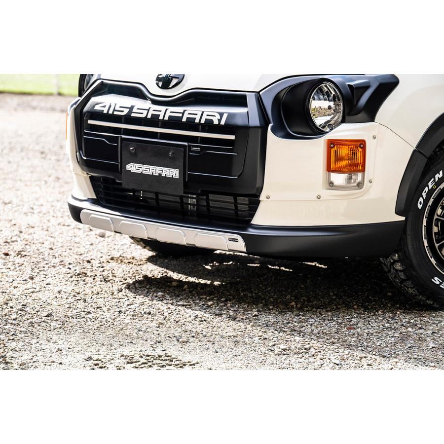 ココロリヤスポイラー ガーニッシュマットブラック ココロ