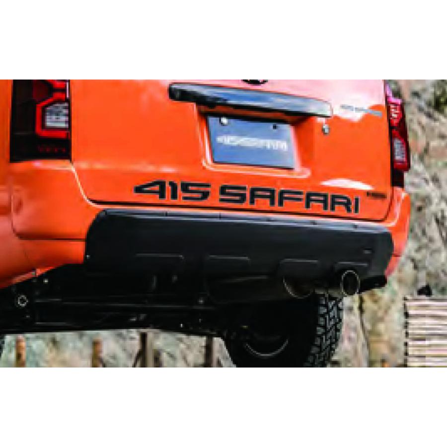 415SAFARI リアアンダープロテクター ABS製 シボマットブラック製 プロ