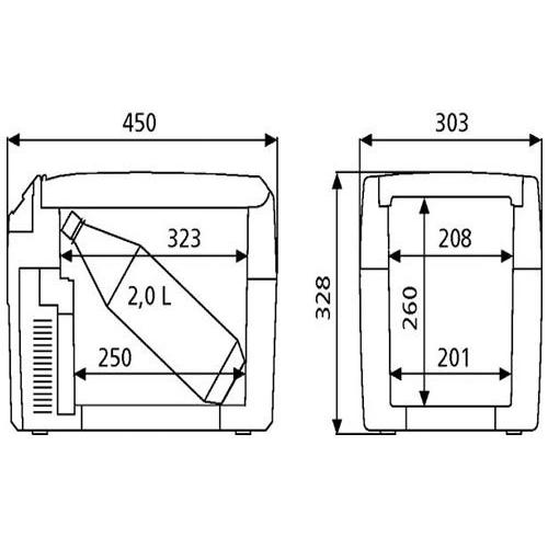 Dometic 車載用温冷庫 DM-TC-14FL 12/24V ペルチェ式 Amazon.co.jp: Dometic ペルチェ方式車載用ポータブル温冷庫 DM-TC