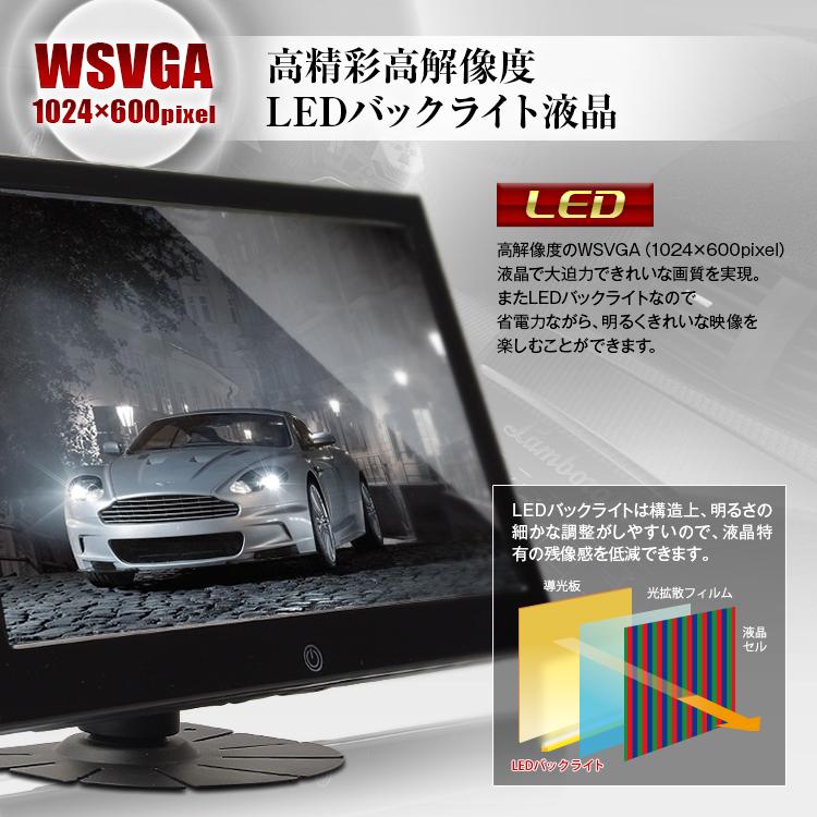 MAXWIN(マックスウィン) オンダッシュモニター 10.1インチ モニター