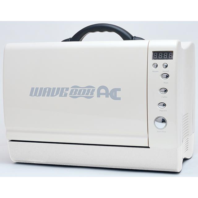 WAVE BOX ウェーブボックス リニューアル アウトドア 電子レンジ AC100V コイズミ カルコア ポータブル キャンピングカー 車載用 バッテリー 白 おうちキャンプ｜mdnmadonna