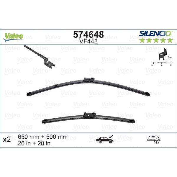 VOLVO 純正 ワイパーブレードセット 31457761 VOLVO ボルボ V70 2007~16 右ハンドル 31457761 ＜F ワイパーブレード