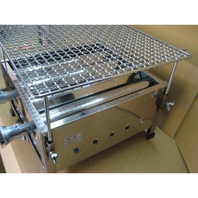 AKS 業務用 ガス式 網焼き器(焼物グリラー) BY-2 横幅 330x AKS 業務用 ガス式 網焼き器(焼物グリラー) BY-2 横幅 330x