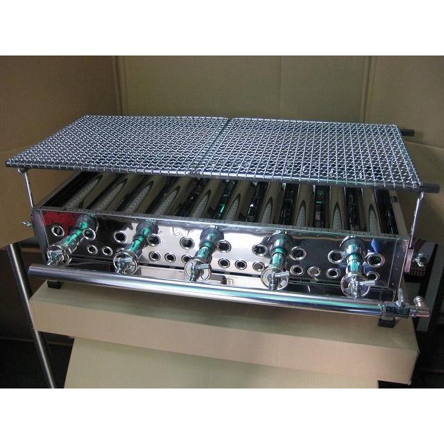 AKS 業務用 ガス式 網焼き器(焼物グリラー) BY-5 横幅740x奥行 AKS 業務用 ガス式 網焼き器(焼物グリラー) BY-5 横幅740x奥行