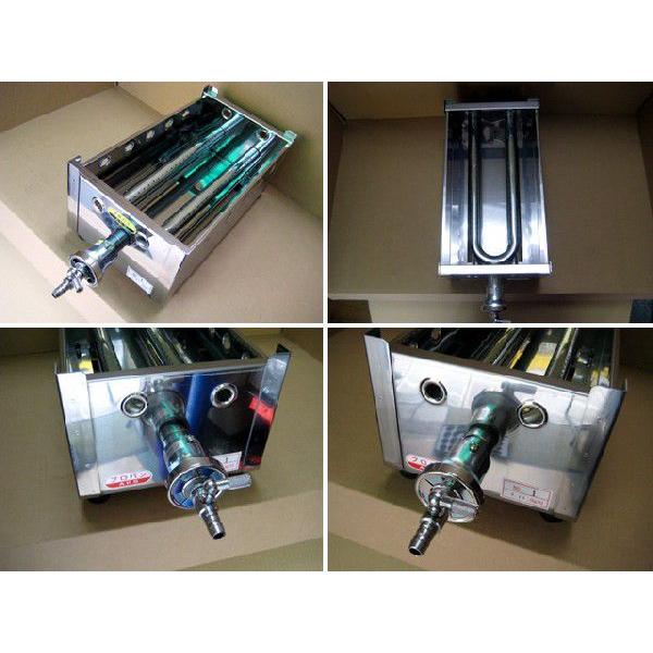 み ガスたこ焼き器 28穴 都市ガス用 楽天市場】たこ焼き器 ガス式 業務用 AKS たこ焼き台 28穴用 3枚