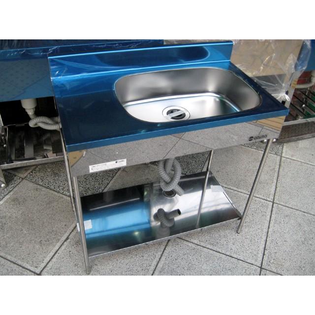 新品 [組立式] ステンレス 簡易流し台 東製作所 EKPM1-800-R