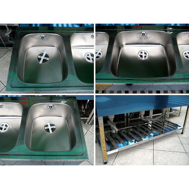 新品 [組立式] 業務用 ステンレス 3槽シンク（流し台 